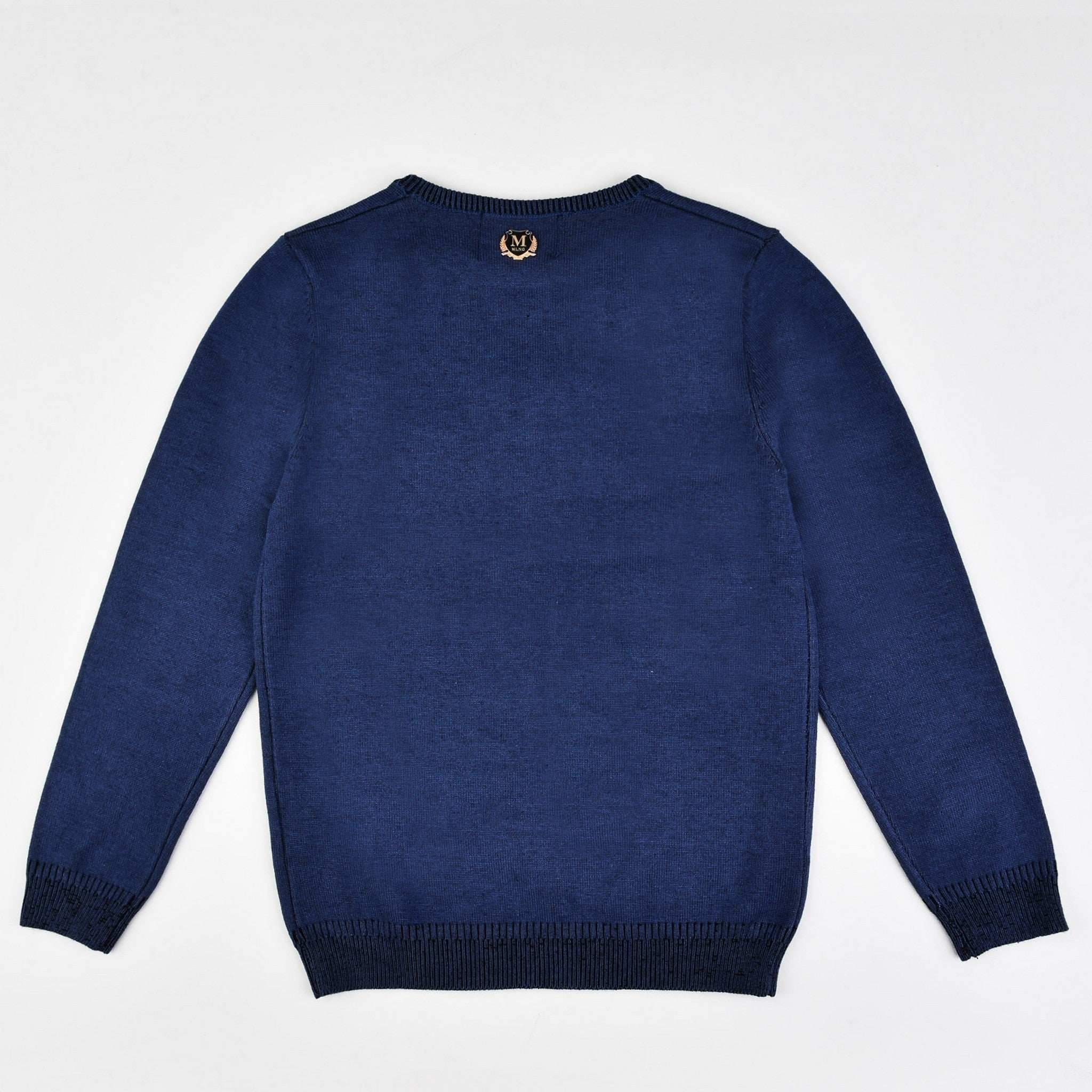 【CODE A】melange knit pullover Melange Knit Sweater – Kidichic