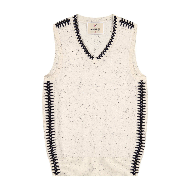 Melange Knit Vest – Kidichic