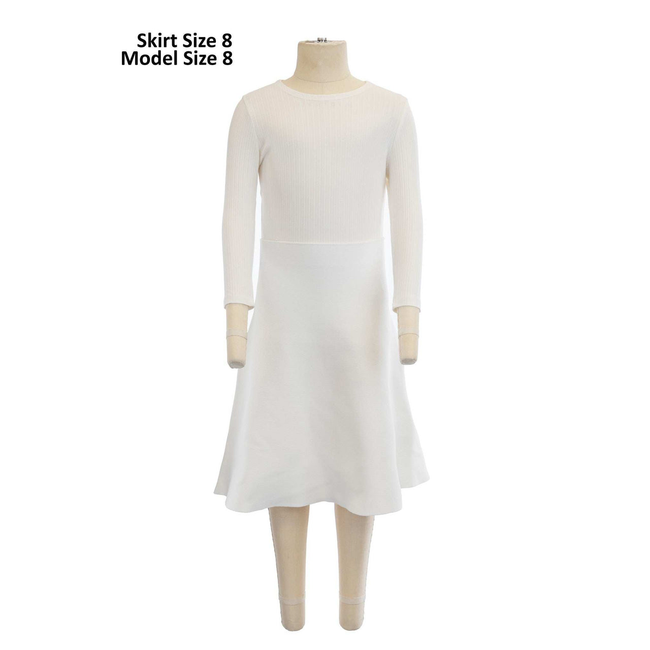 Melange Knitted Skirt - Kidichic