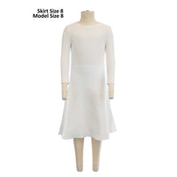 Melange Knitted Skirt - Kidichic