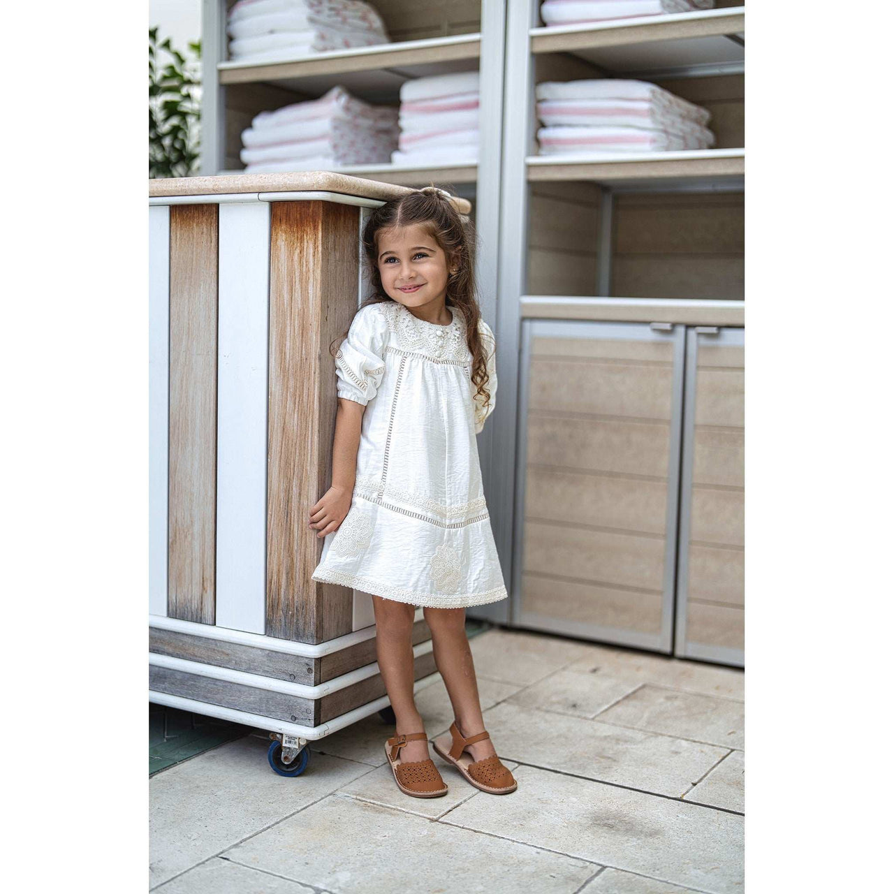 Melange Lenora Dress - Kidichic