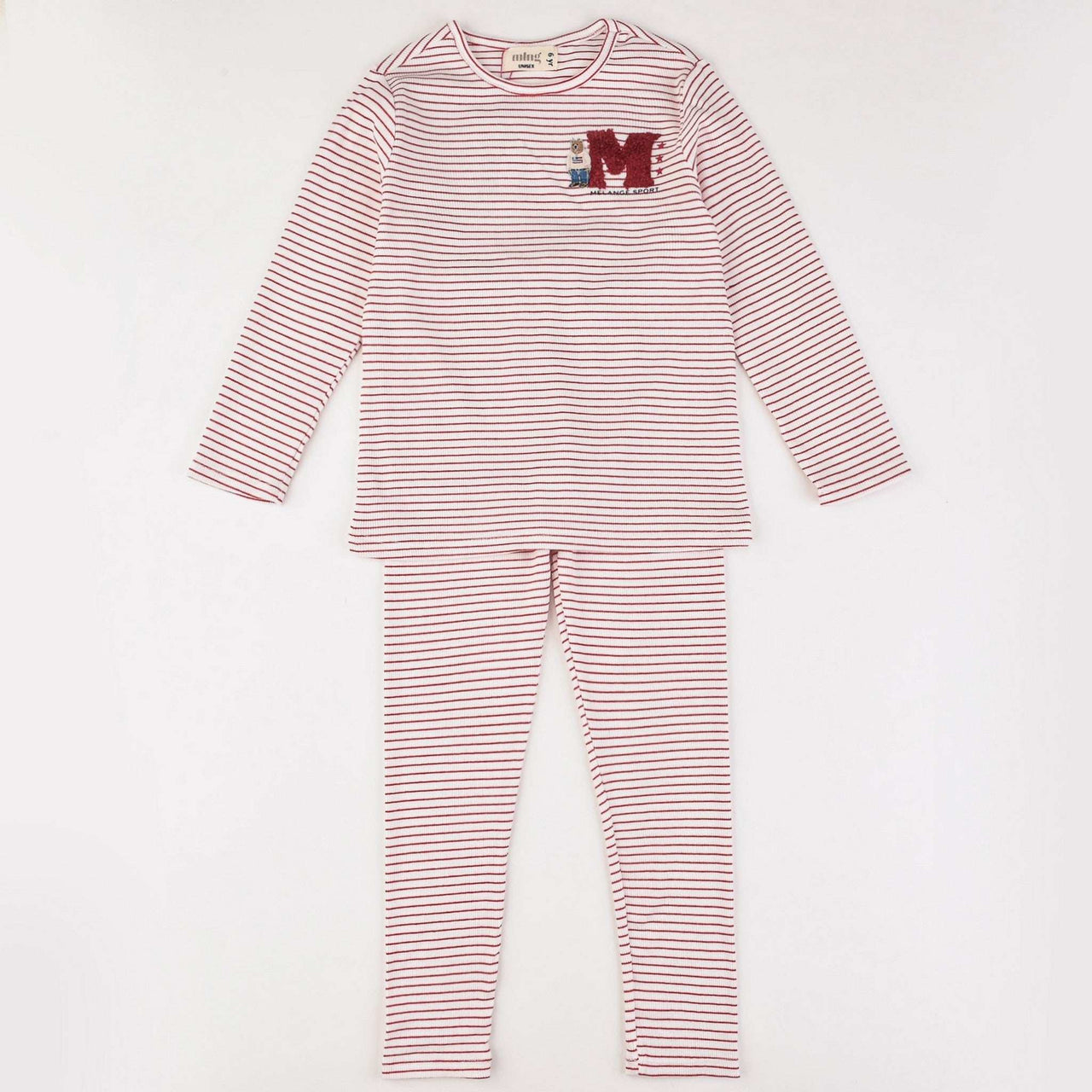 Melange L.S Stripes PJ Set - Kidichic
