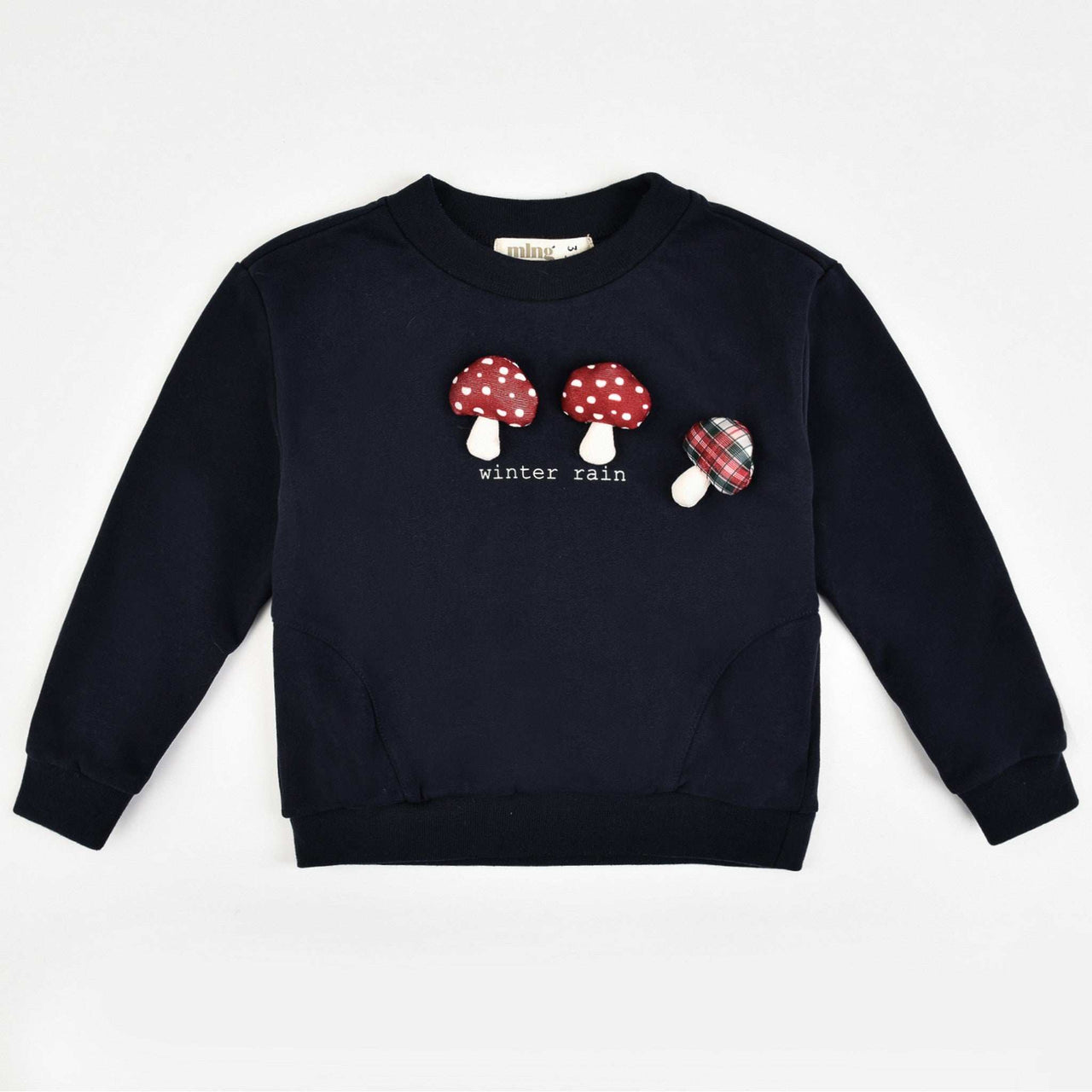 Melange Mushroom Sweatshirt - Kidichic