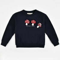 Melange Mushroom Sweatshirt - Kidichic