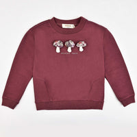 Melange Mushroom Sweatshirt - Kidichic