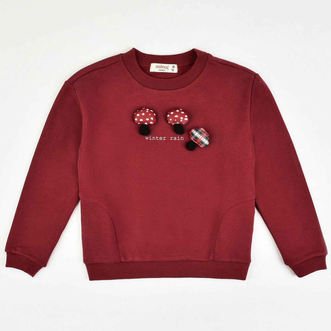 Melange Mushroom Sweatshirt - Kidichic