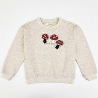 Melange Mushroom Sweatshirt - Kidichic