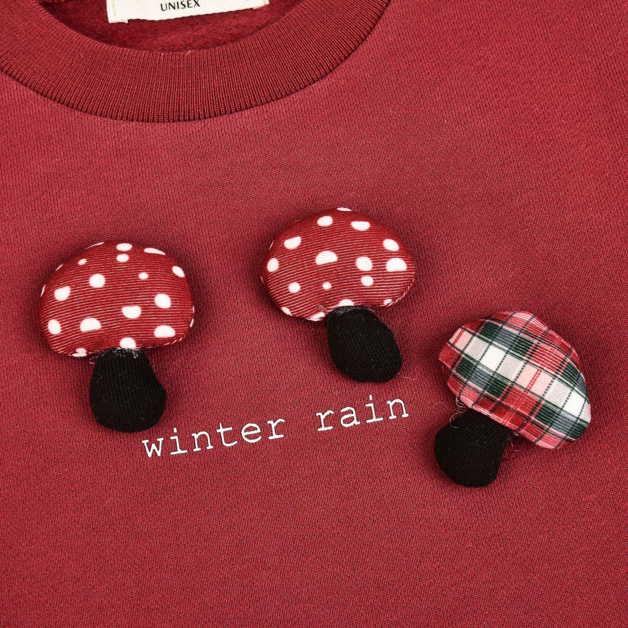 Melange Mushroom Sweatshirt - Kidichic