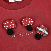 Melange Mushroom Sweatshirt - Kidichic