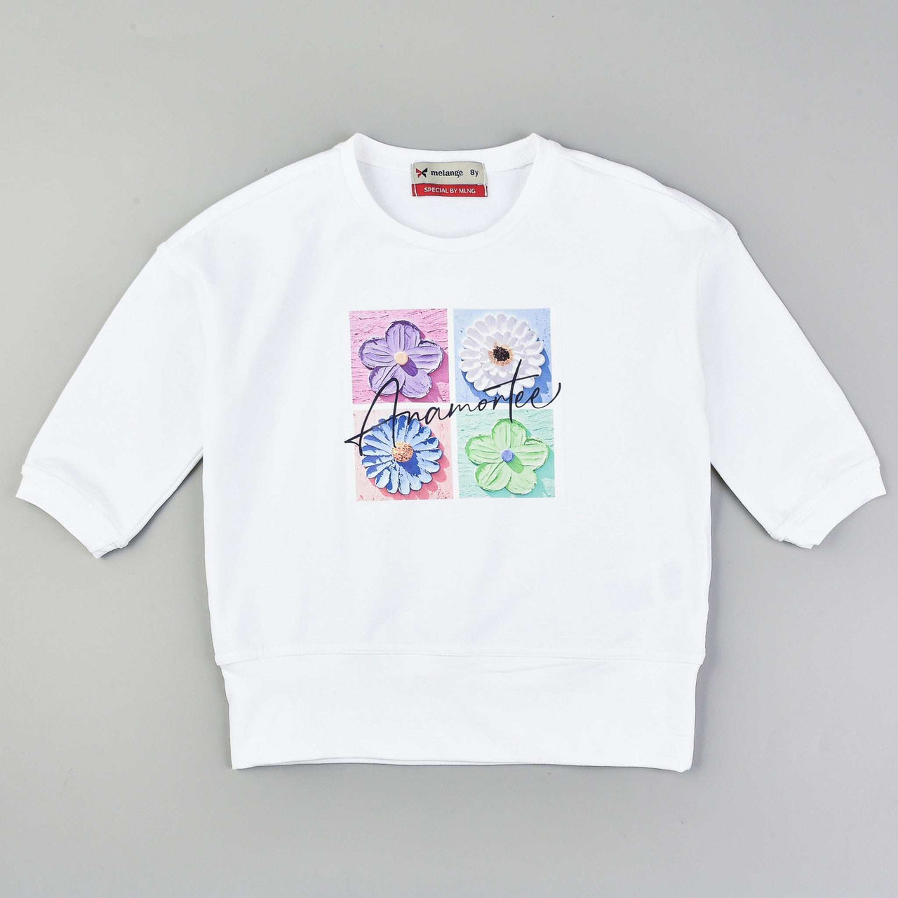 Melange Printed Shirt - Kidichic