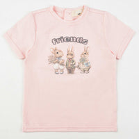 Melange Rabbit Print Shirt - Kidichic