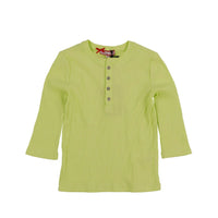 Melange Rib 3/4 Tee - Kidichic