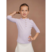 Melange Rib 3/4 Tee - Kidichic