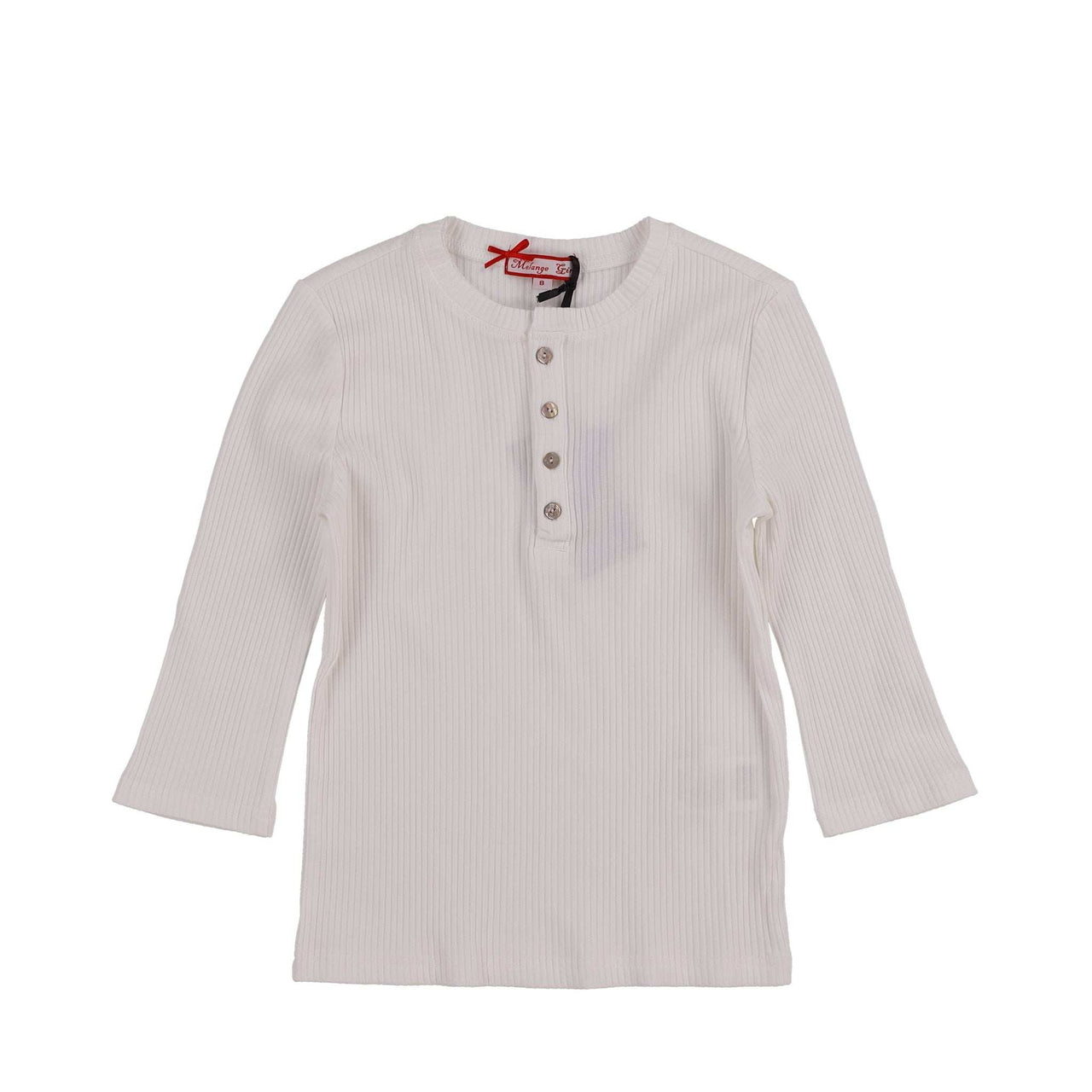 Melange Rib 3/4 Tee - Kidichic