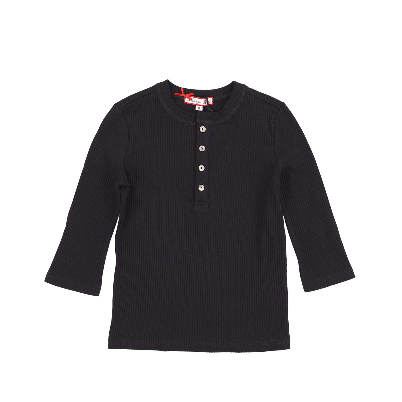 Melange Rib 3/4 Tee - Kidichic