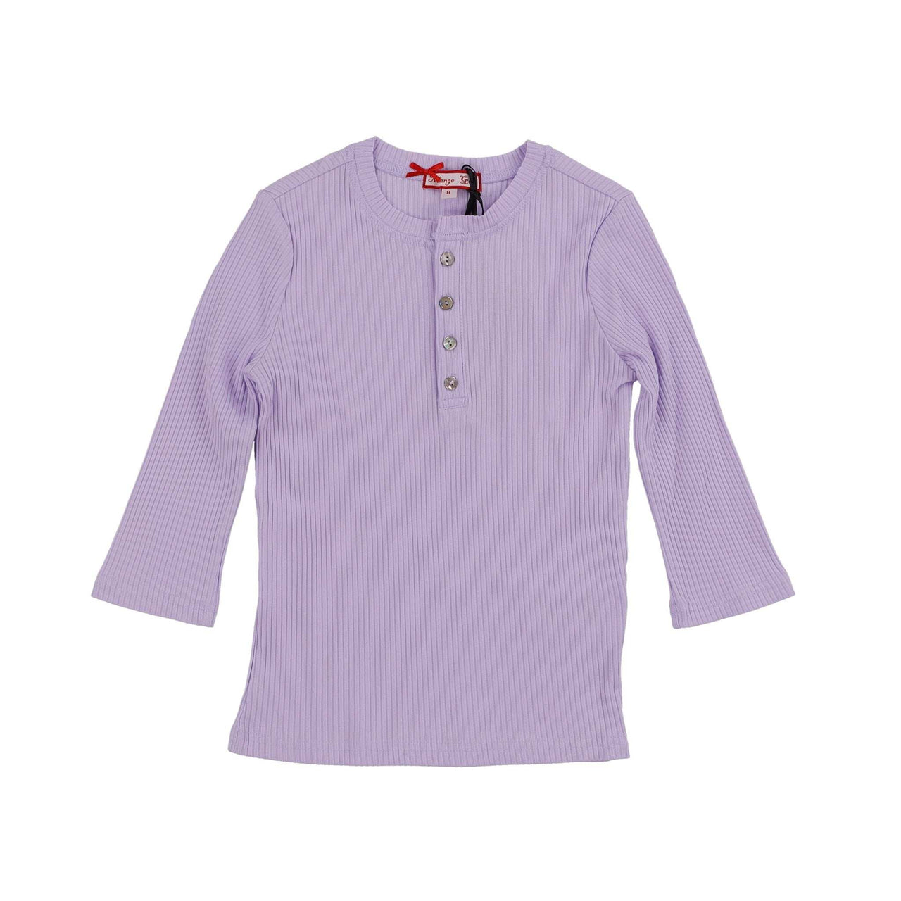 Melange Rib 3/4 Tee - Kidichic