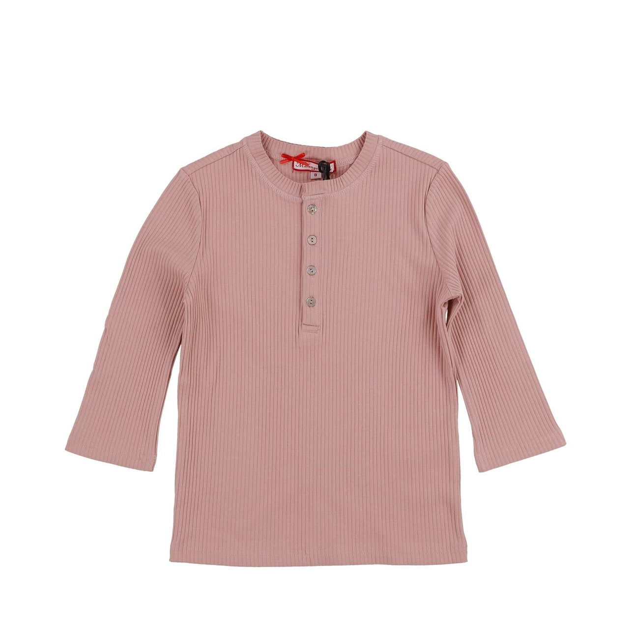 Melange Rib 3/4 Tee - Kidichic