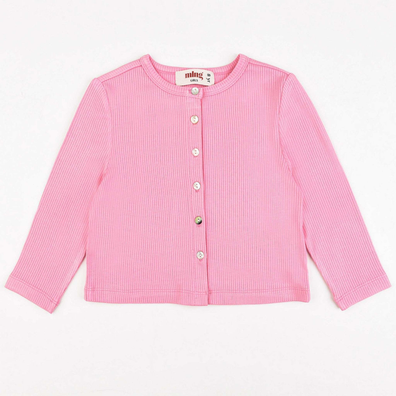 Melange Rib Cardigan - Kidichic