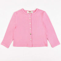 Melange Rib Cardigan - Kidichic