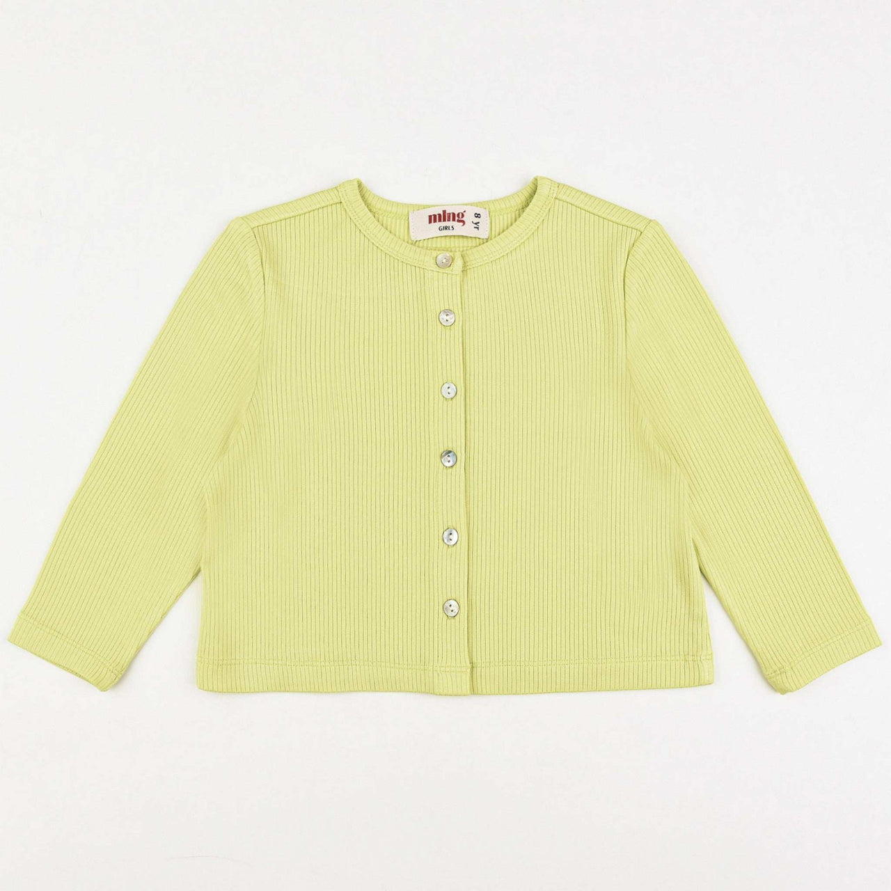 Melange Rib Cardigan - Kidichic