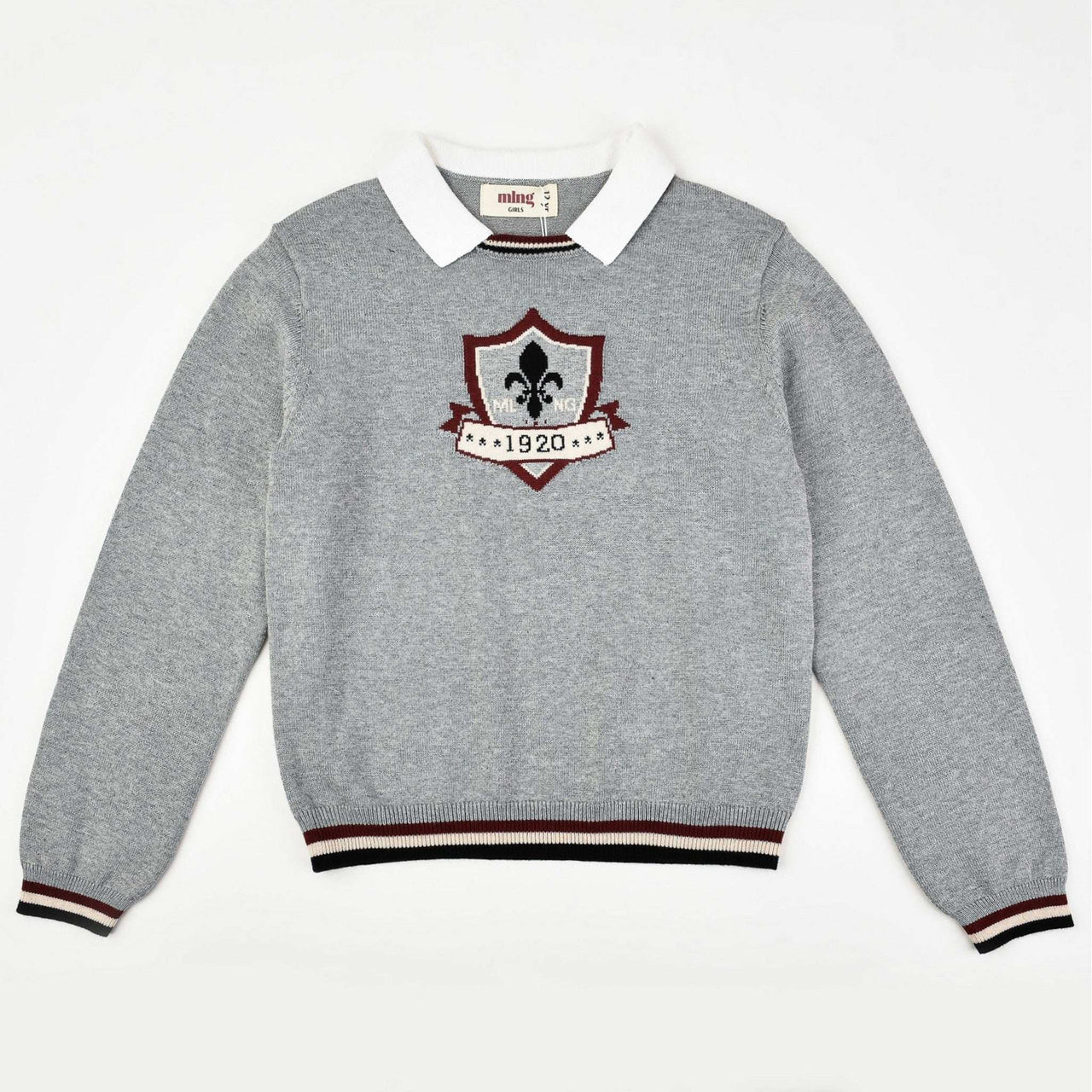 Melange Spencer Knit Shirt - Kidichic