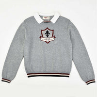 Melange Spencer Knit Shirt - Kidichic
