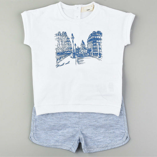 Melange Street Art Baby Set - Kidichic