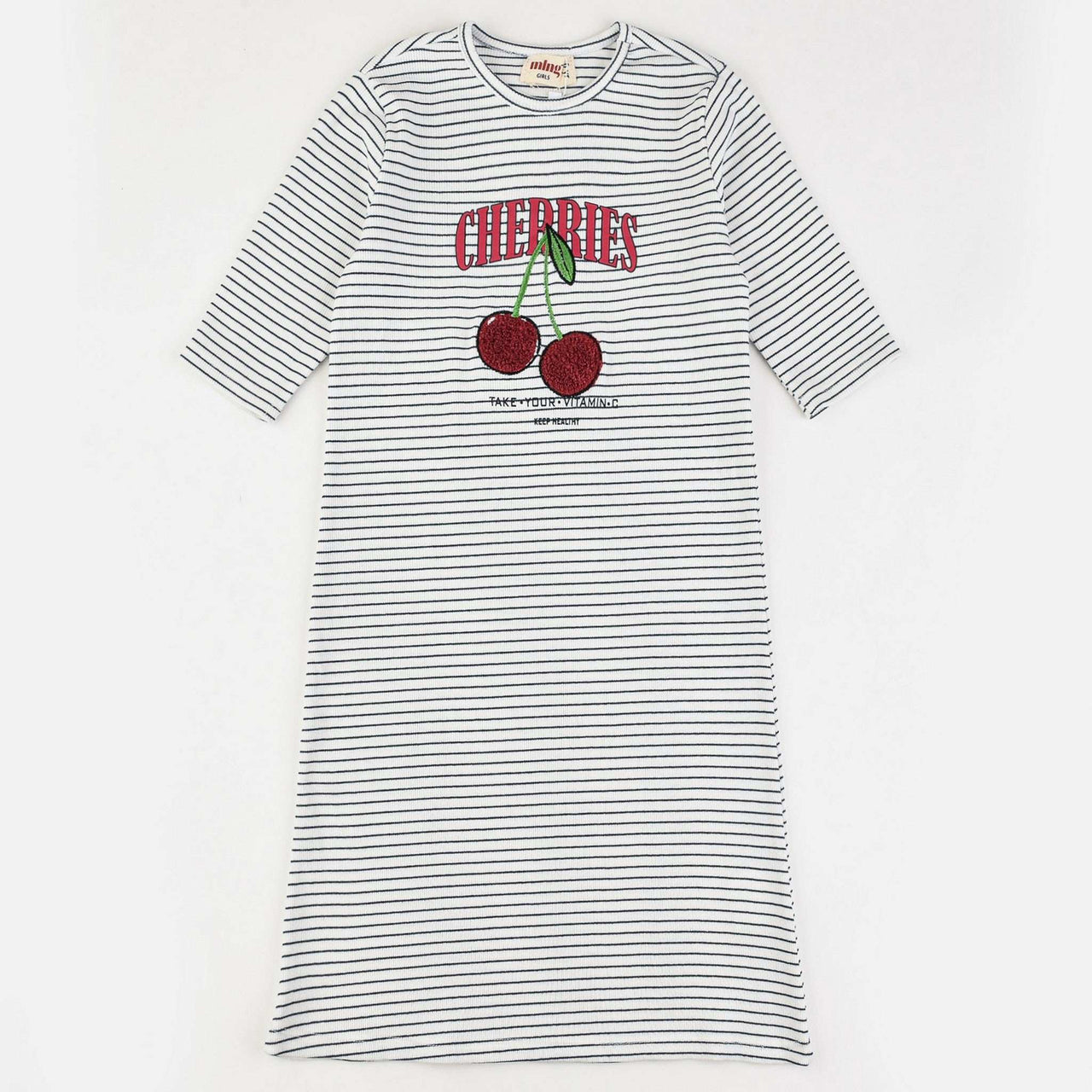 Melange Stripes Nightgown - Kidichic