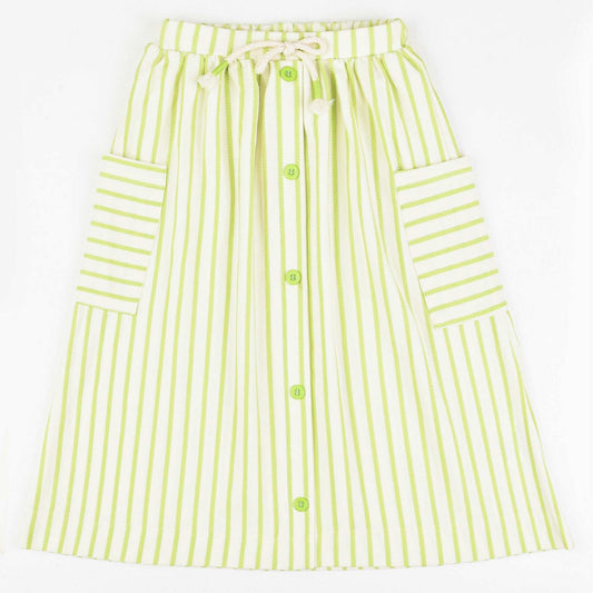 Melange Stripes Skirt - Kidichic