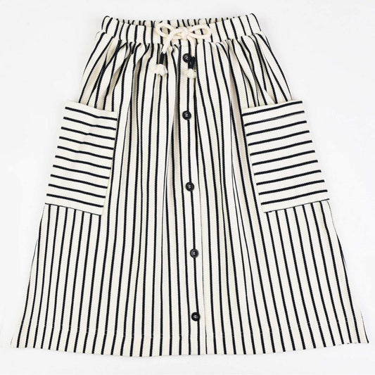 Melange Stripes Skirt - Kidichic
