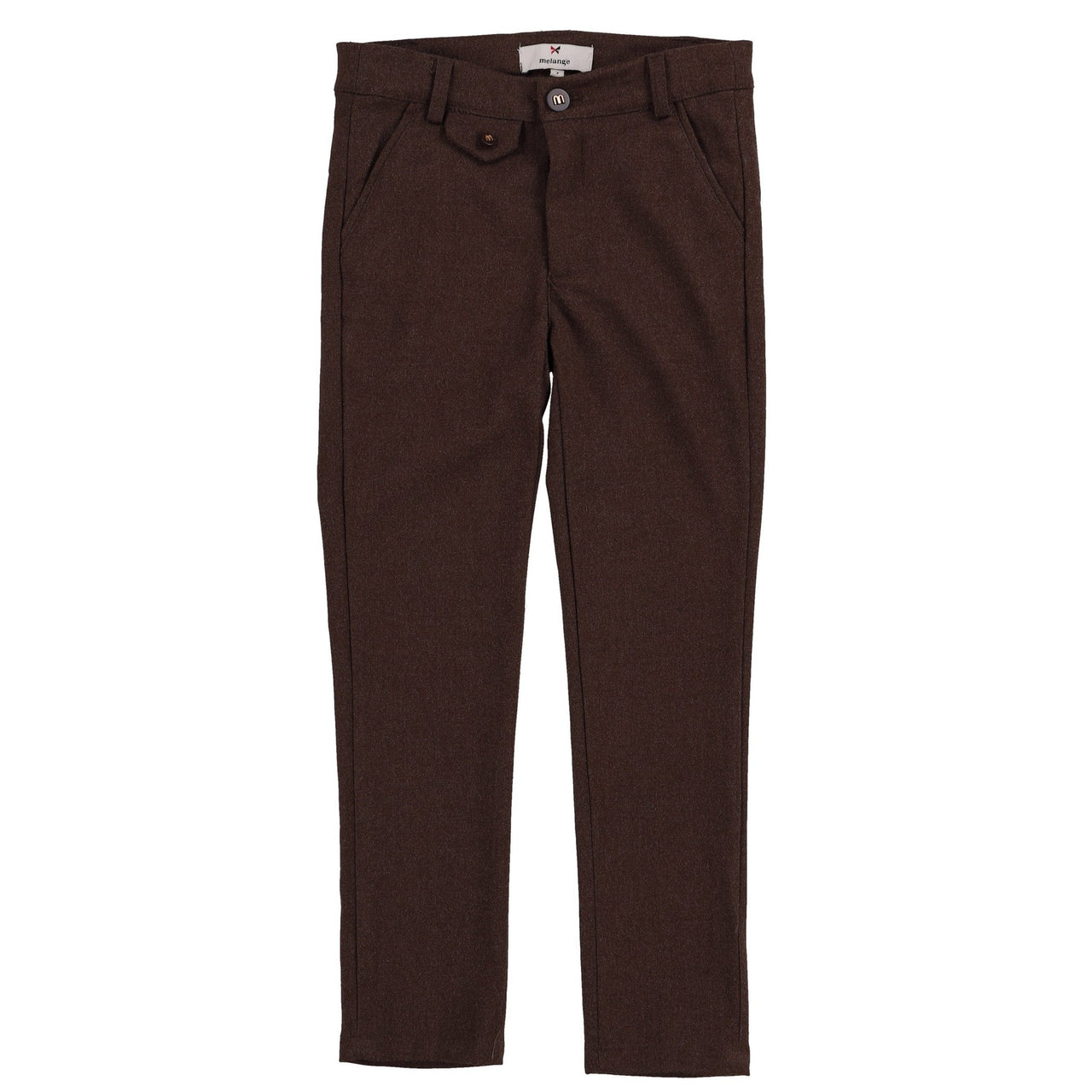 Melange Wool Pants - Kidichic