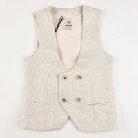 Melange Woven Vest - Kidichic
