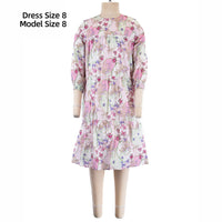 Thumbnail for Mia Tiered Cotton Dress - Kidichic