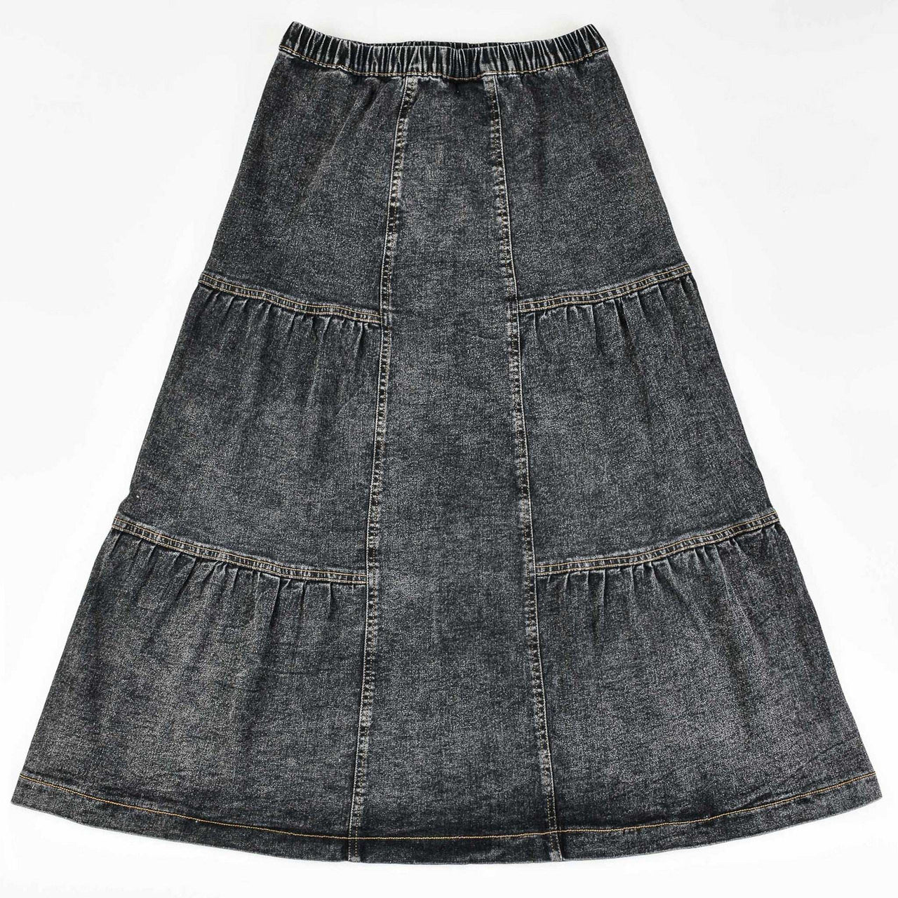 Midi Denim Skirt - Kidichic