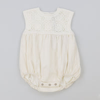 Melange Crochet Baby Romper/Dress