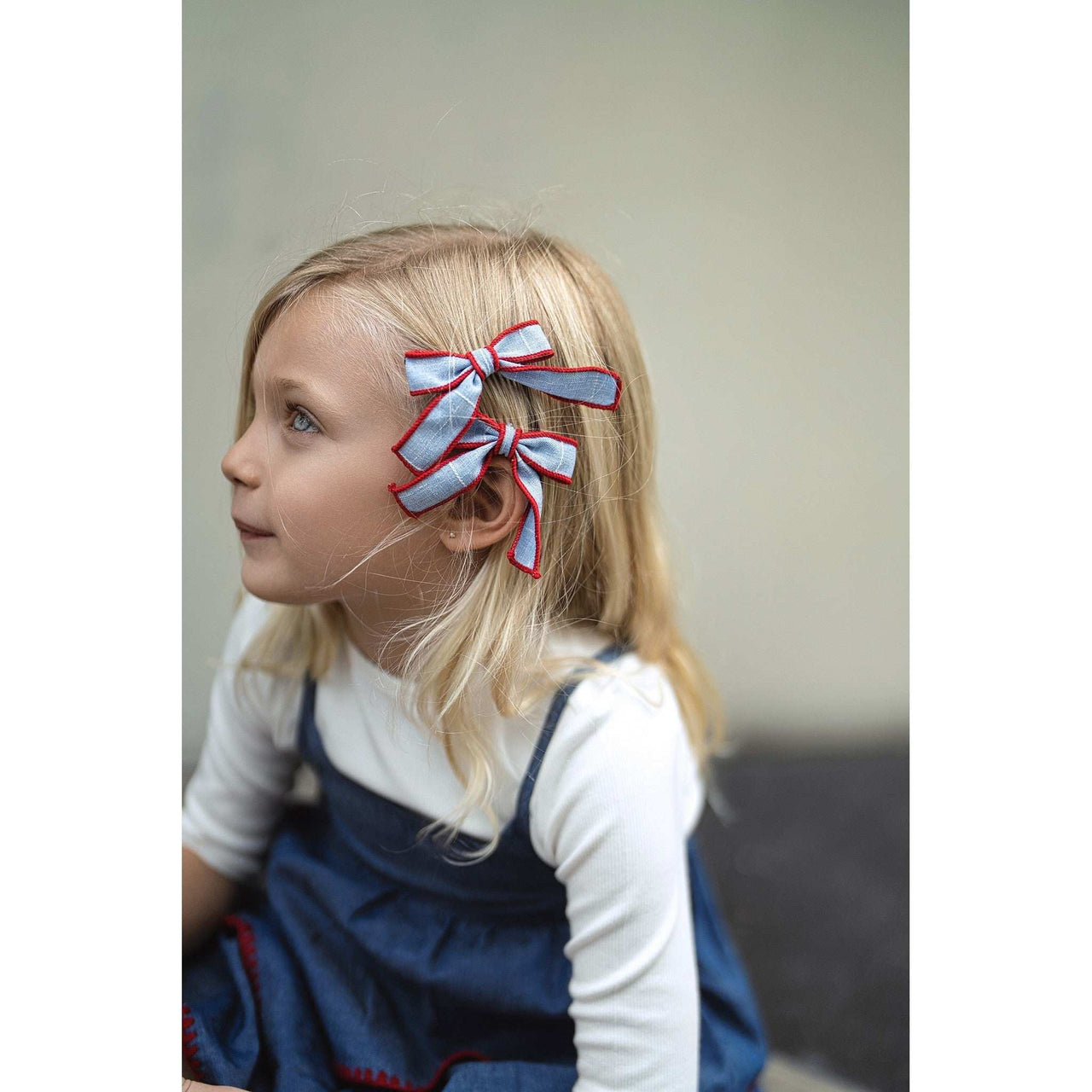 Nana 2 PK Bow Clip - Kidichic