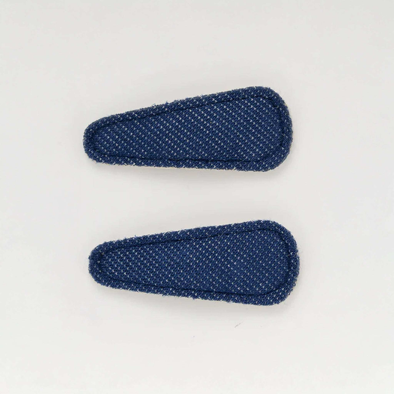 Nana 2 PK Denim Hair Clip - Kidichic