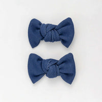 Nana 2 PK Denim Mini Clip - Kidichic