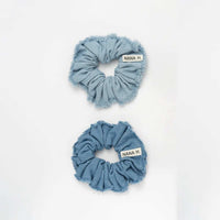 Nana 2 PK Denim Scrunchies - Kidichic
