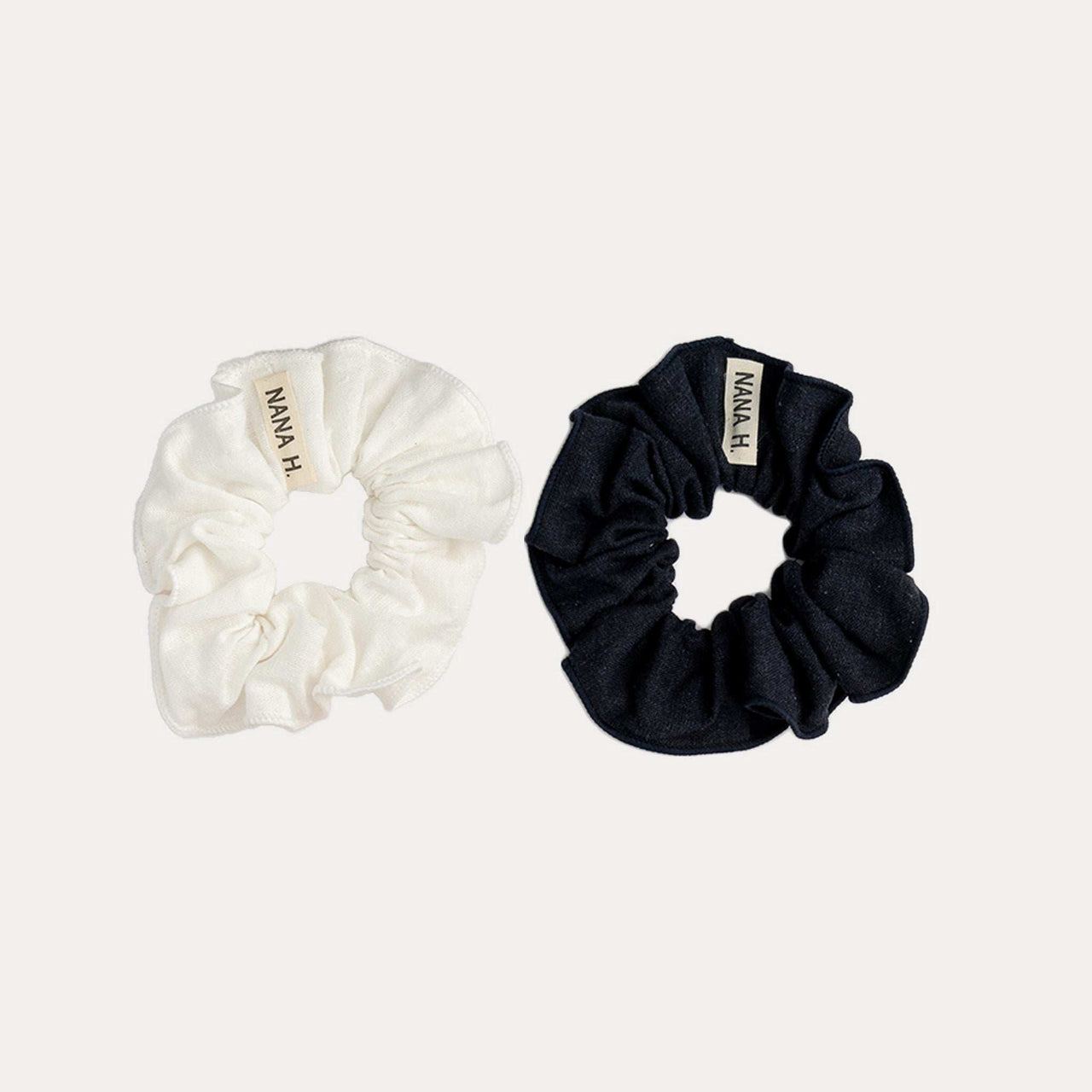 Nana 2 PK Linen Scrunchies - Kidichic