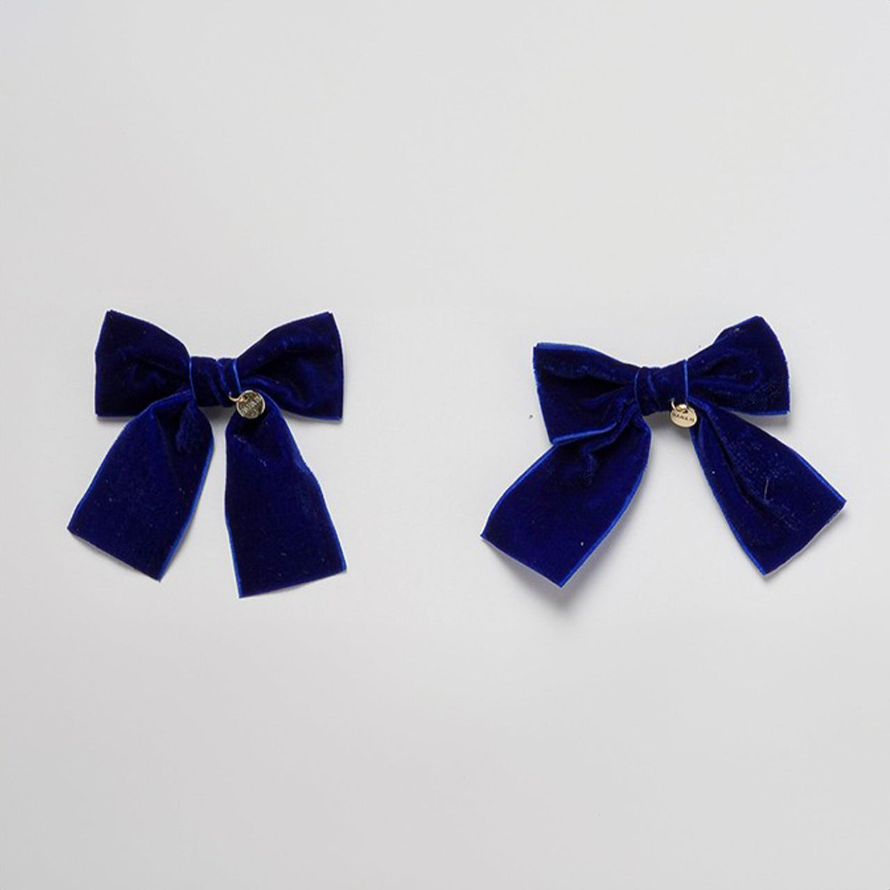 Nana 2 Pk Velvet Bow Clip - Kidichic