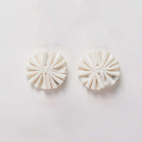 Nana 2 Pk Velvet Pleated Bow Clip - Kidichic