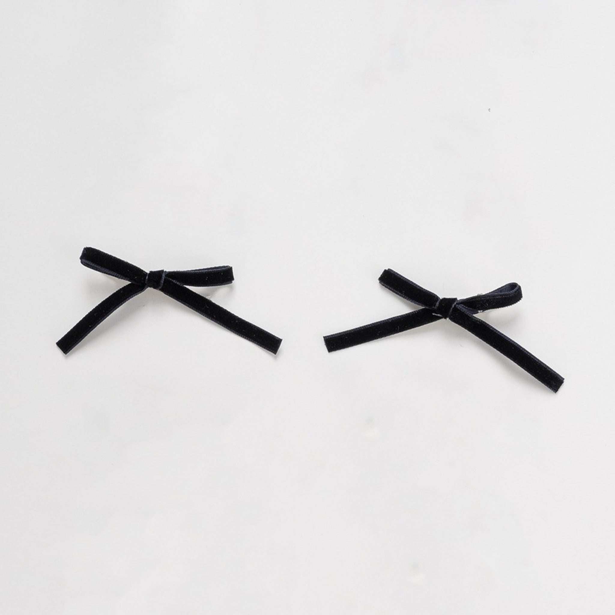☆TATIANA☆ Denim Ribbon Tie Hair Pin HB2236 Denim Bow