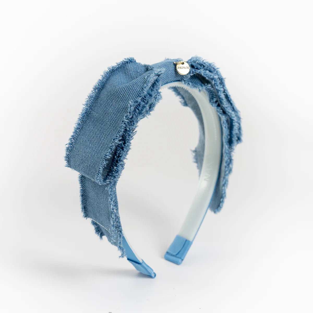 Nana Denim Bow Headband - Kidichic