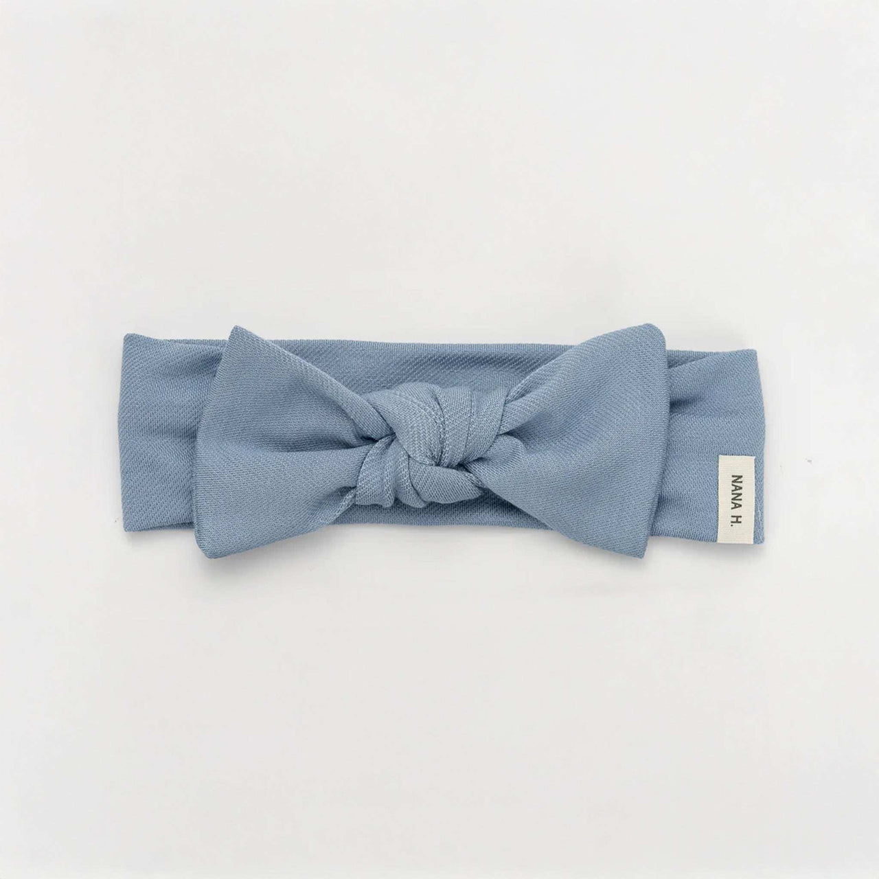 Nana Denim Newborn Bow Band - Kidichic
