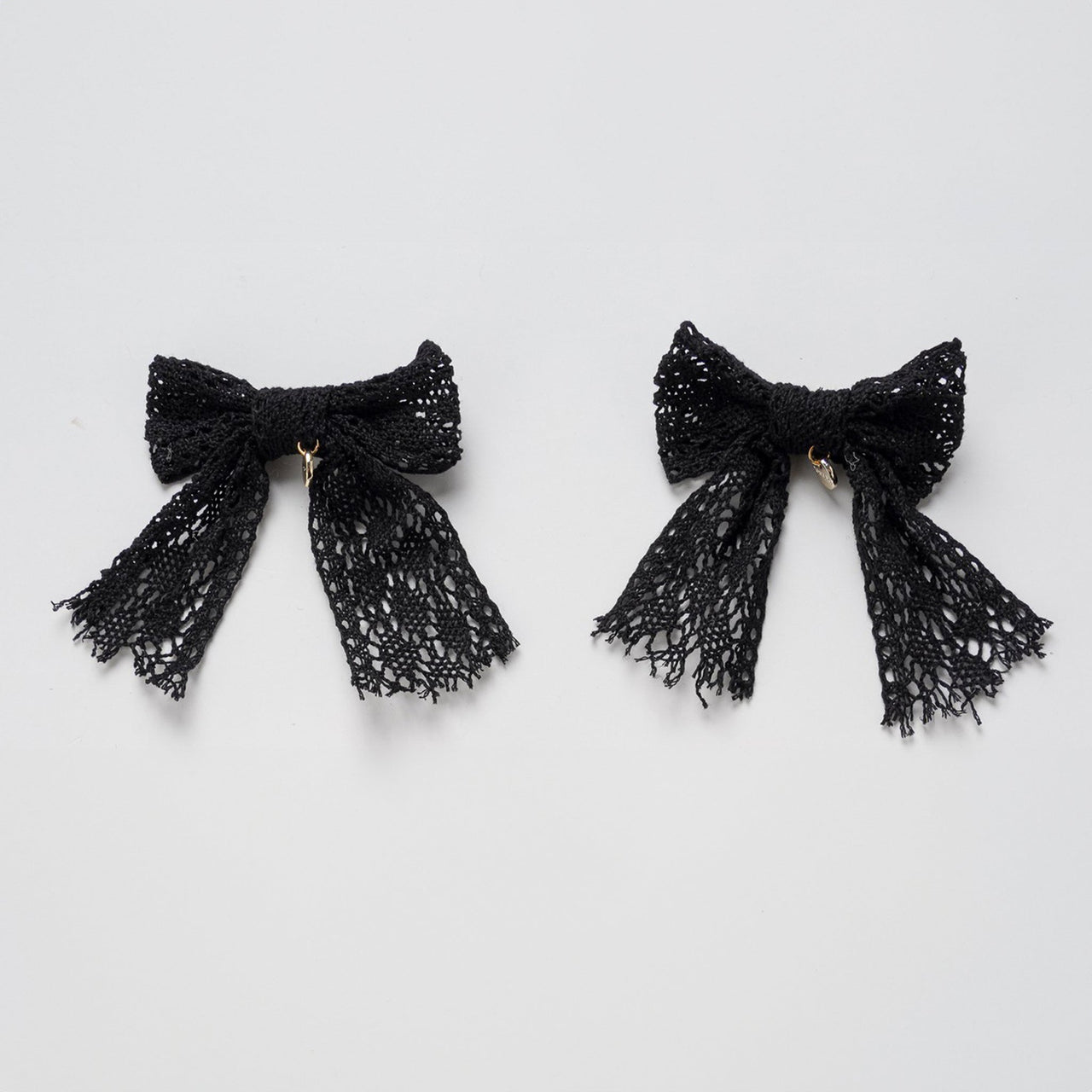 Nana Double Lace Big Bow Clip - Kidichic