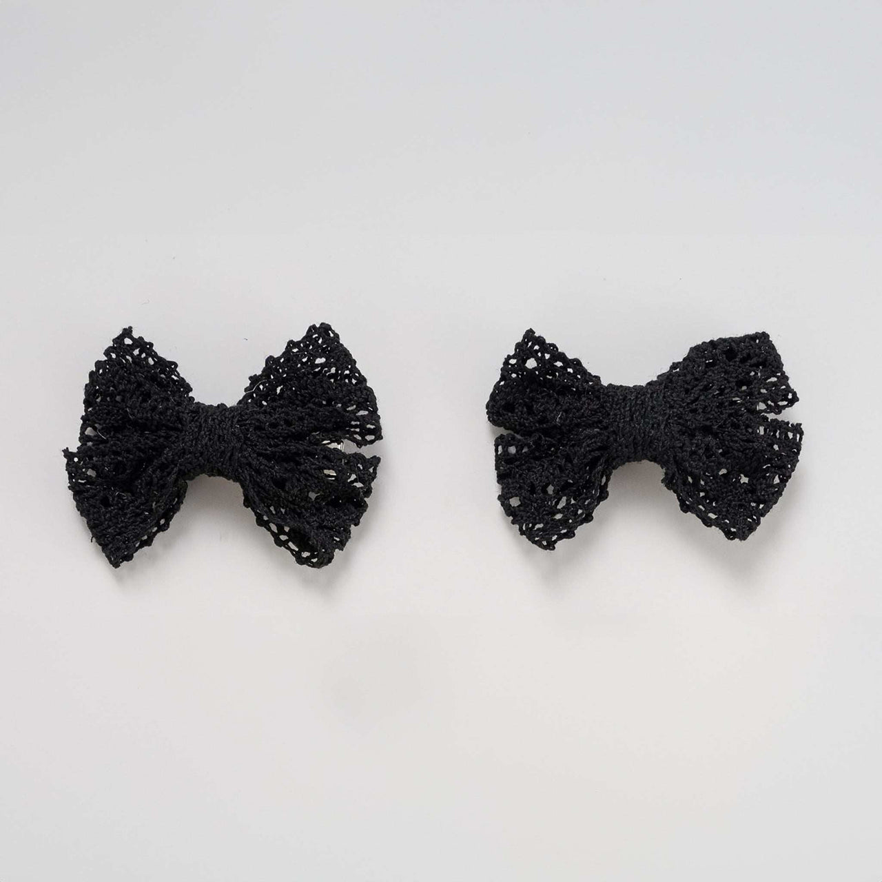 Nana Double Lace Bow Clip - Kidichic