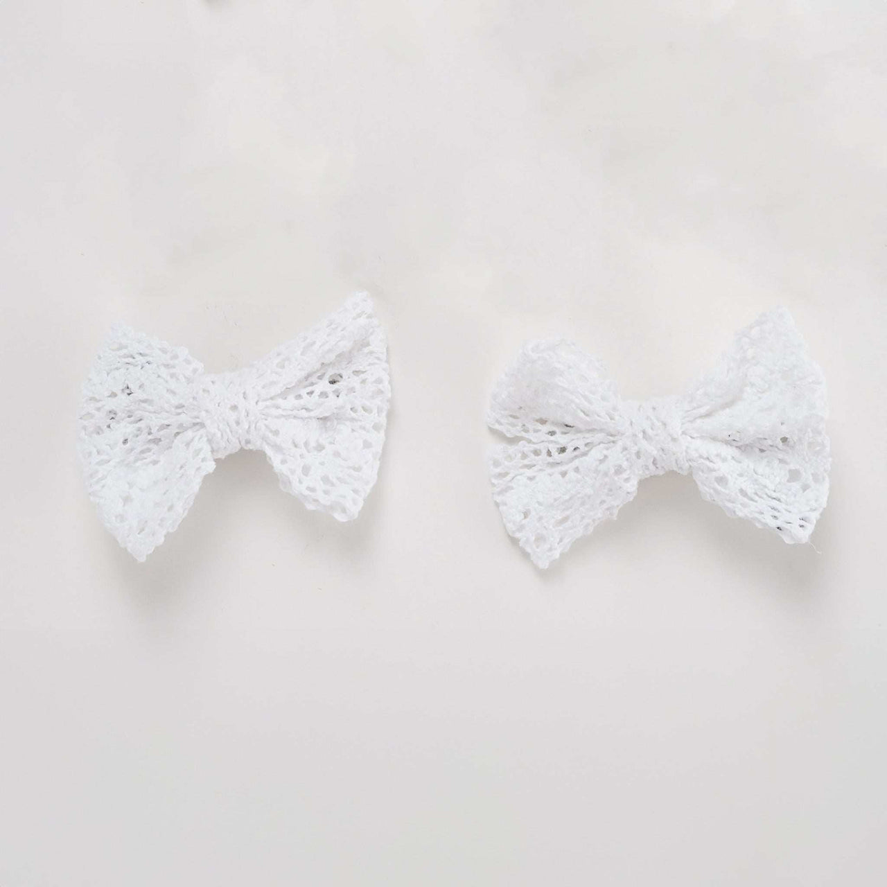 Nana Double Lace Bow Clip - Kidichic