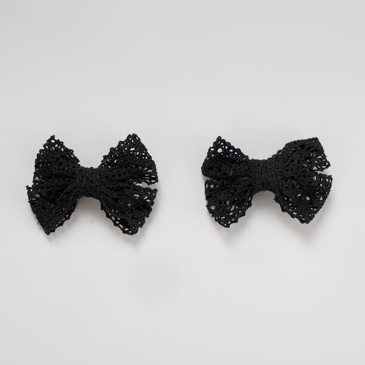 Nana Double Lace Bow Clip - Kidichic