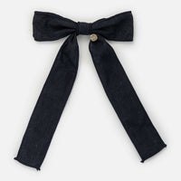 Nana Linen Bow Clip - Kidichic